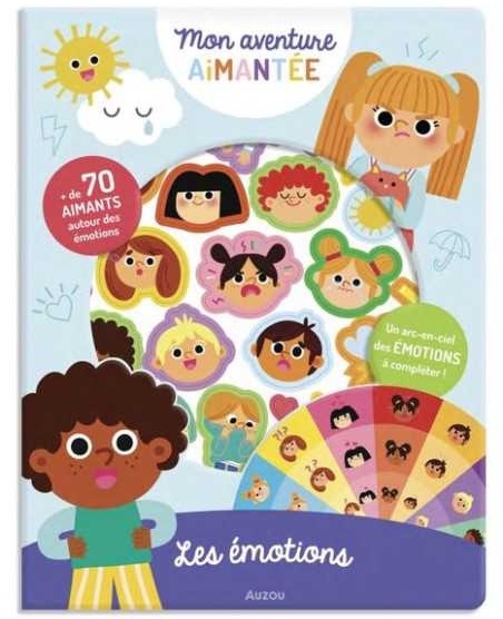 Mon aventure aimantée les émotions - Auzou